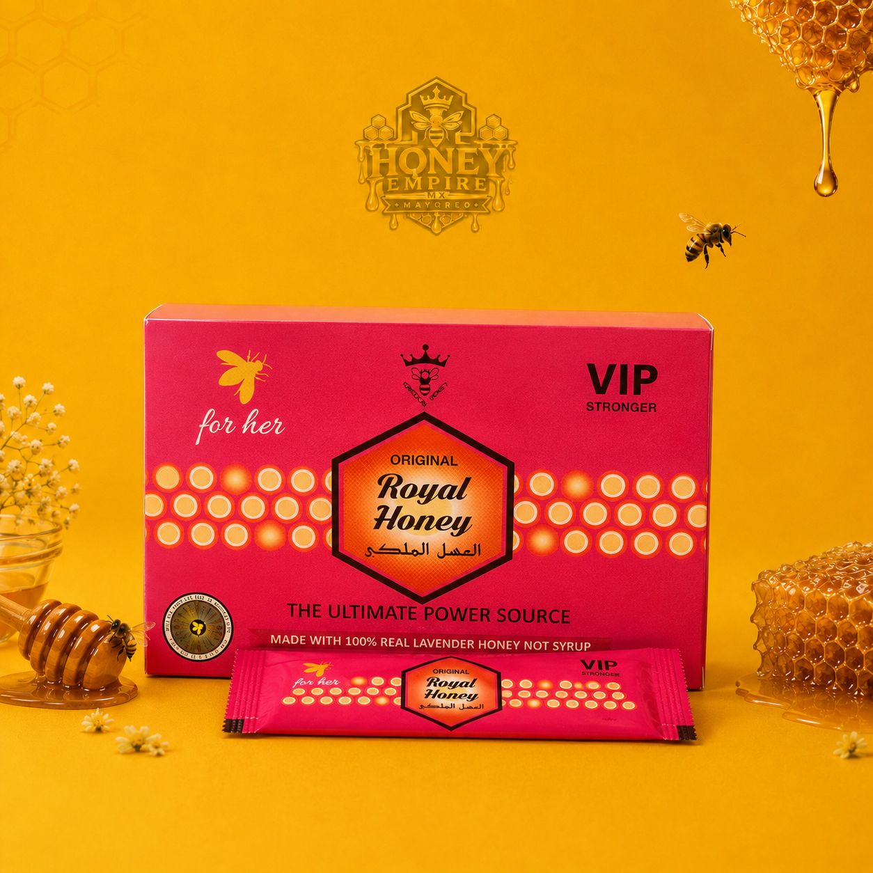 Caja de ROYAL HONEY PARA MUJER — Honey Empire MX Mayoreo