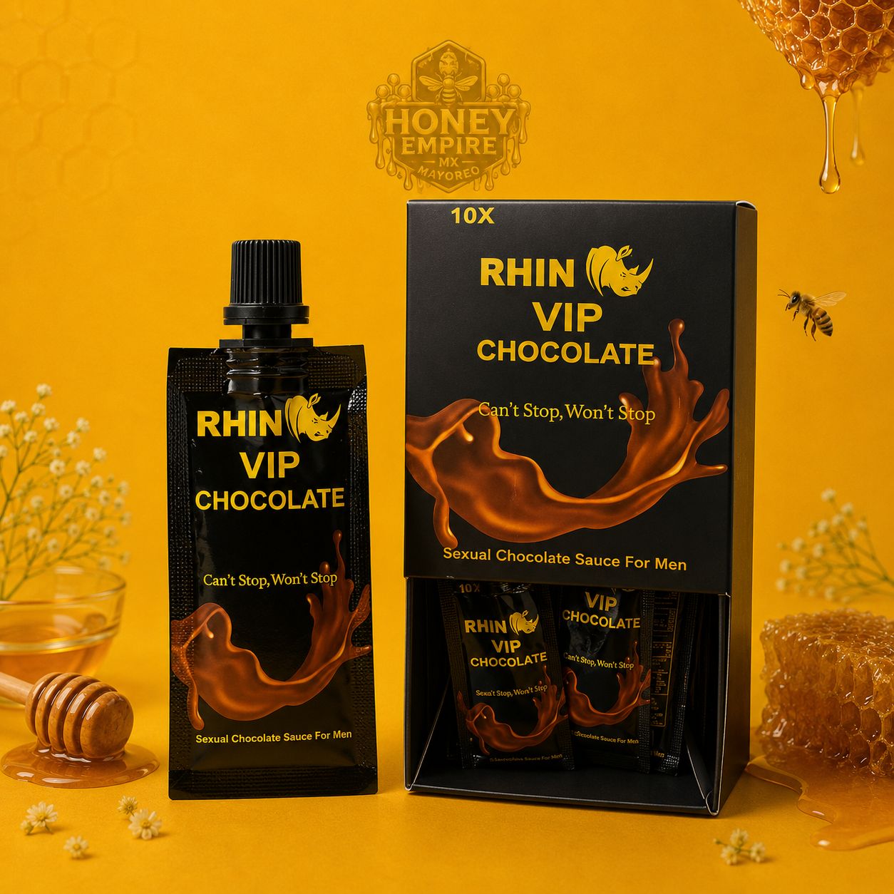 Caja de RHINO VIP — Honey Empire MX Mayoreo
